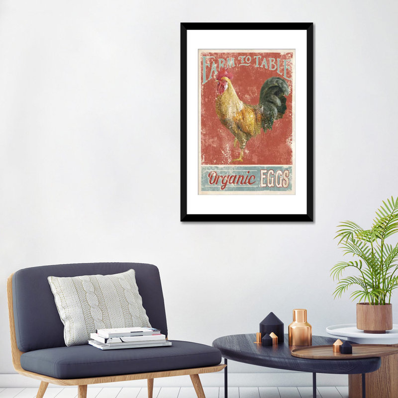 « farm nostalgie v », impression sur toile tendue, H 32 po x l 24 po x P 1 po, Papier d'art encadré noir, Blanc