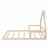 Floor Bed With House-Shaped Headboard-269340404