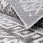 Machine Woven Grey Indoor Rug-64838322