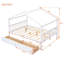 Lit double en bois avec tiroirs-16214951
