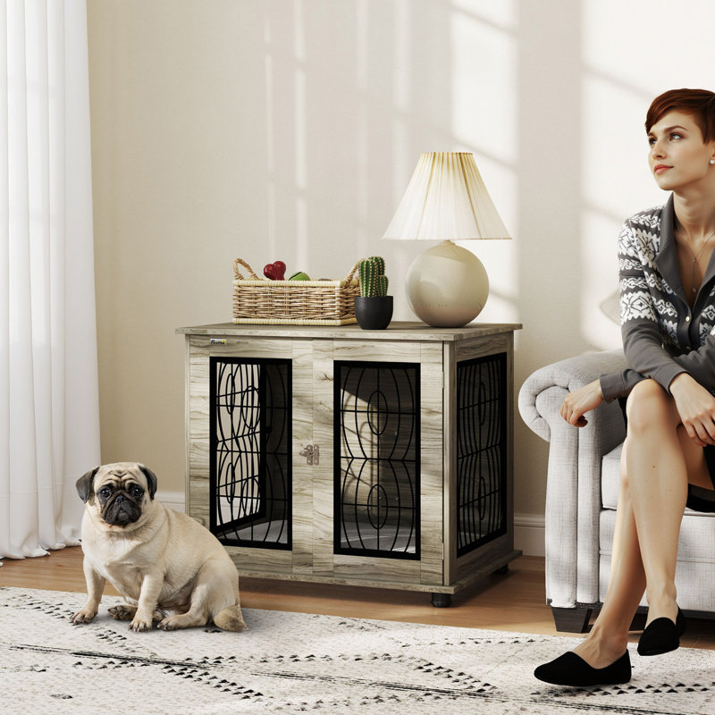 Steel Furniture Style Crate, 63H x 80L x 56Wcm