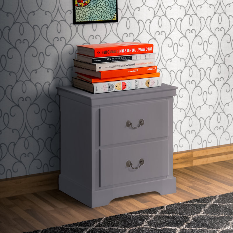 21.5'' W Nightstand, Gray