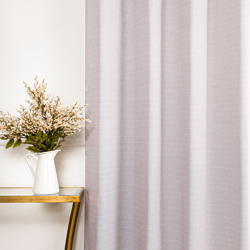 Paire de rideaux obscurcissant en polyester Kamontae, L 52 po x L 96 po, Beige
