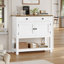 Console 35,4 "avec tiroirs et armoire Latiasha