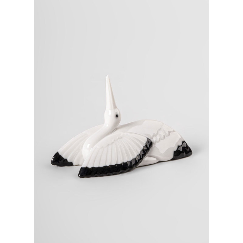 Ermine And Crane Chopsticks Set