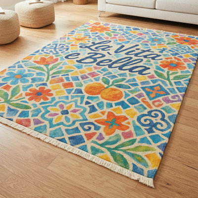 Tapis de jardin 5 pi x 8 pi Amalfi