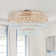 24" Modern Dimmable 5 - Light K9 Crystal Tiered Chandelier with LED Light Kit
