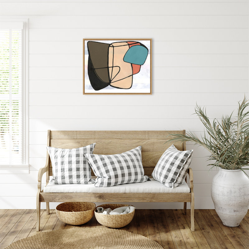 "Futur moderne II" par Vanna Lam, reproduction d'art sur toile encadrée, H 23 po x l 28 po