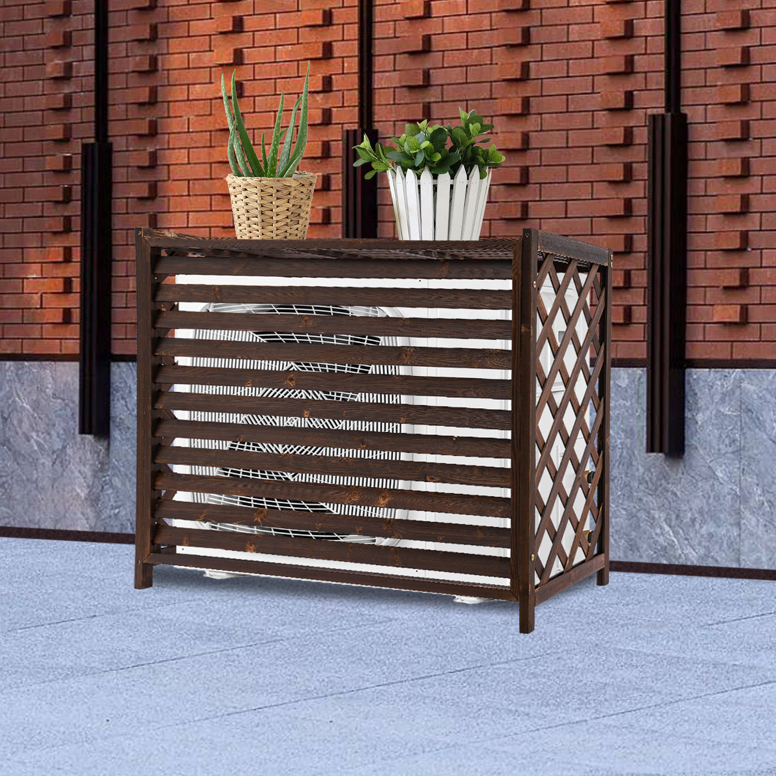 YXSUN Air Conditioner Fence Screen | Wayfair