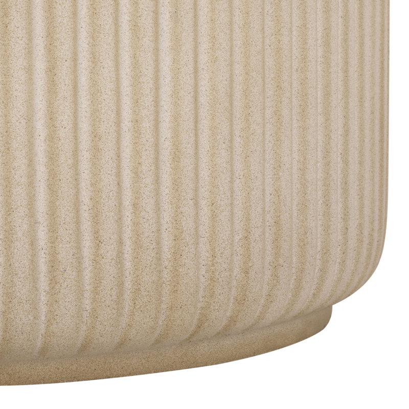 Biatris Round Outdoor , 45.97cm cm W 45.97cm cm D, Beige