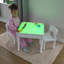 Kids Light Table And Two Chairs Set