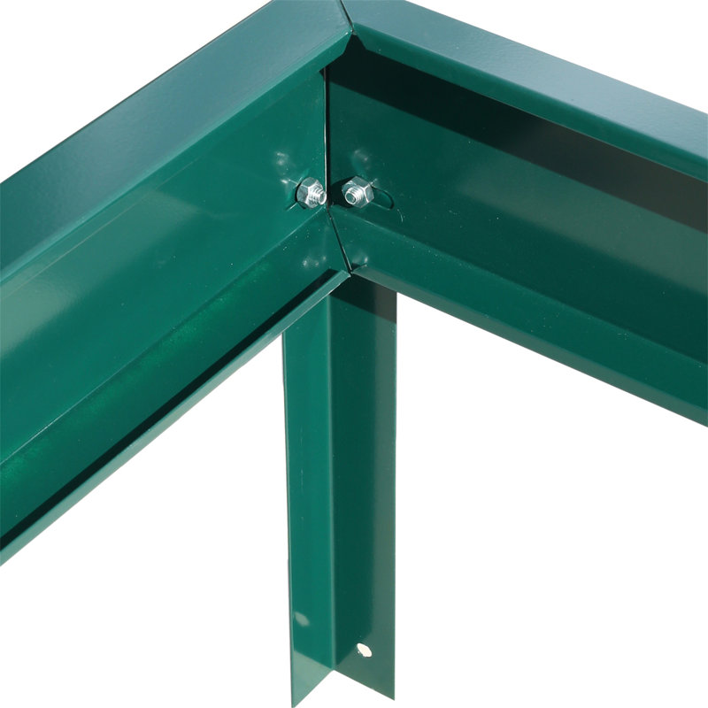 Serre en polycarbonate, H 96,8 po x l 75,2 po x P 51,2 po, Vert