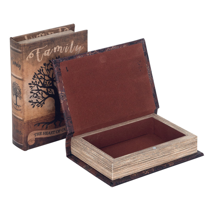 Chachere 2 Piece Medium Density Fiberboard (MDF) Decorative Box Set