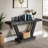 60"Long Distressed  2-Tier Wooden Console Table-1034596156