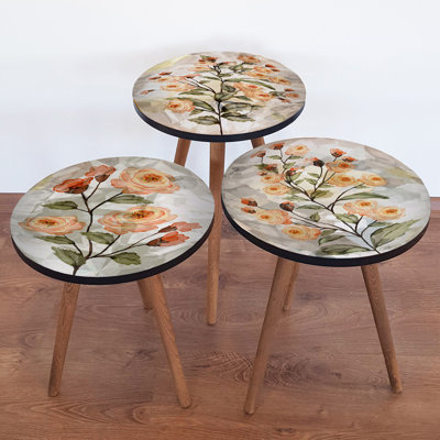Tables gigognes 3 pieds Aust
