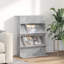 Wood Free Standing Magazine Rack-331409167