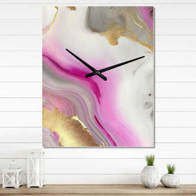 Jandee - Horloge murale moderne abstraite