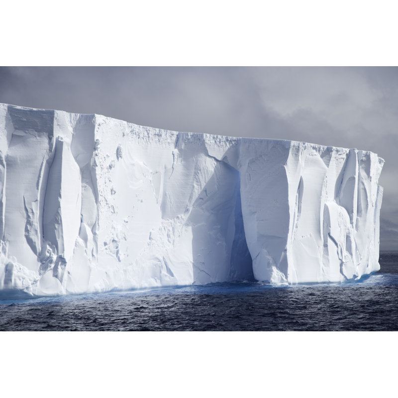 Antarctic Iceberg Detail by Mlenny - Wrapped Canvas Print, 20cm H x 30cm W x 3.8cm D