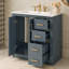 Single Bathroom Vanity with Ceramic Top