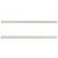 Rugoso 3/8"x7-7/8" Ceramic Quarter Round Wall Tile Trim in Smooth