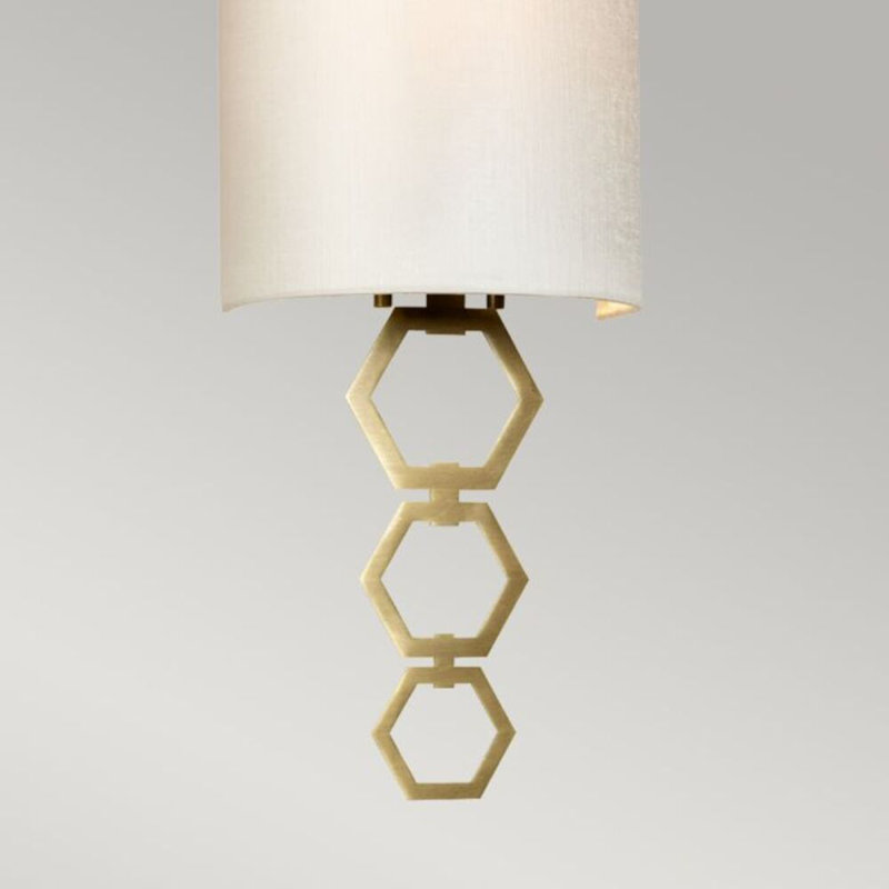 Clark 1 - Light Flush Mounted Sconce, 18.6" H x 7.48" W x 7.48" D