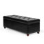 Banc de rangement en similicuir Rosaline-185192833