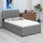Lit plateforme tapissier avec lit gigogne-69841875