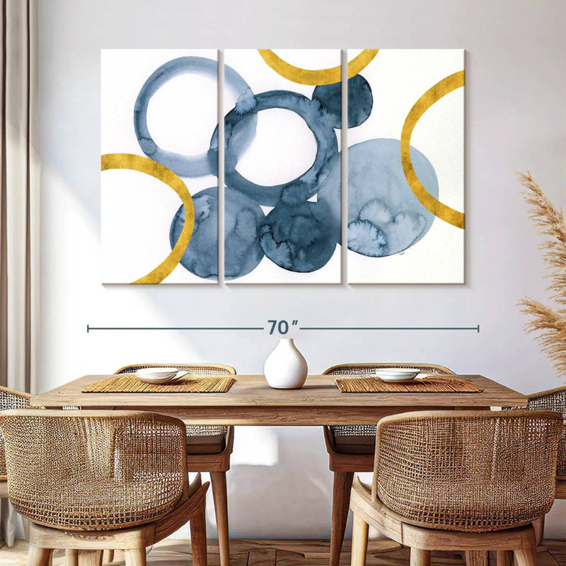 Avery Deep Blue Sea I, 42" H x 65" W