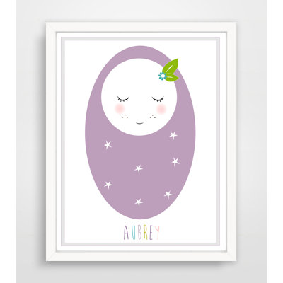 «Sweet Swaddle Baby», impression sur papier encadrée