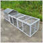 Spacious 118 Inch Wooden Chicken Coop With Free-Range Doors, Nesting Box, And Easy-Clean Pull-Out Tray For Outdoor Use