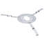 Blink Dimmable Circle Flush Mount