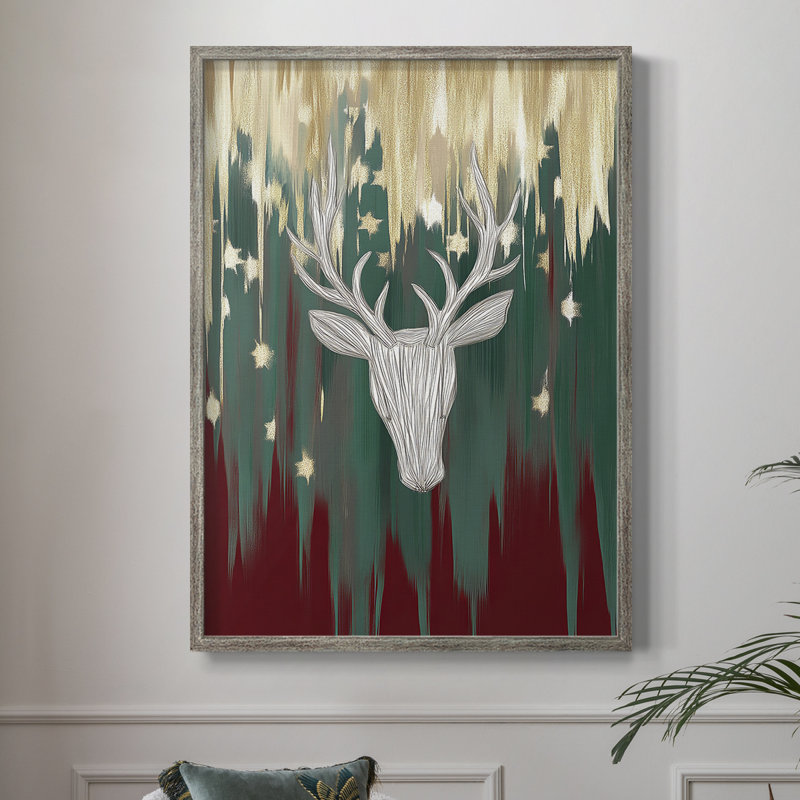 «Christmas Holiday», art encadré CCxxxi - bois massif, H 11 po x l 9 po