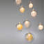 Luminaire suspendu en grappe à 25 lumières-28040332