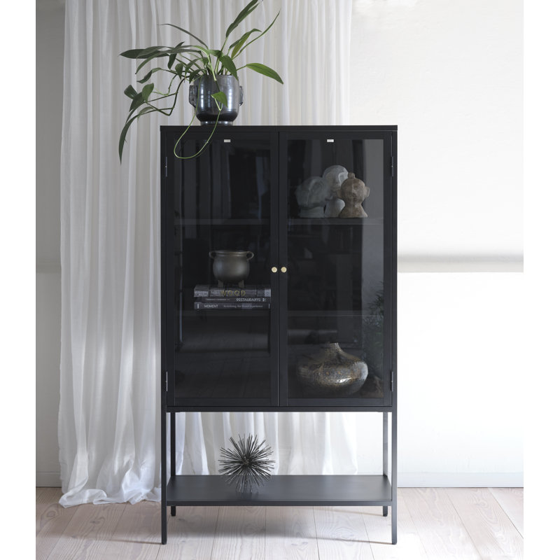 Damyah Display Cabinet, Black