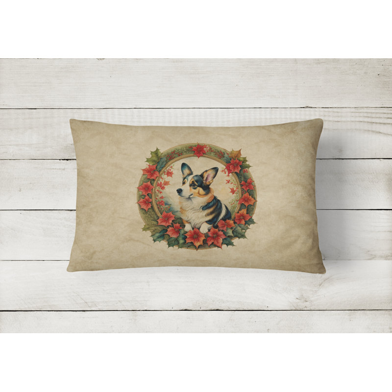 Coussin Christmas, 12 po x 16 po, Rectangulaire