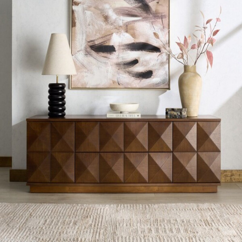 Iriye 63" TV Stand, Walnut