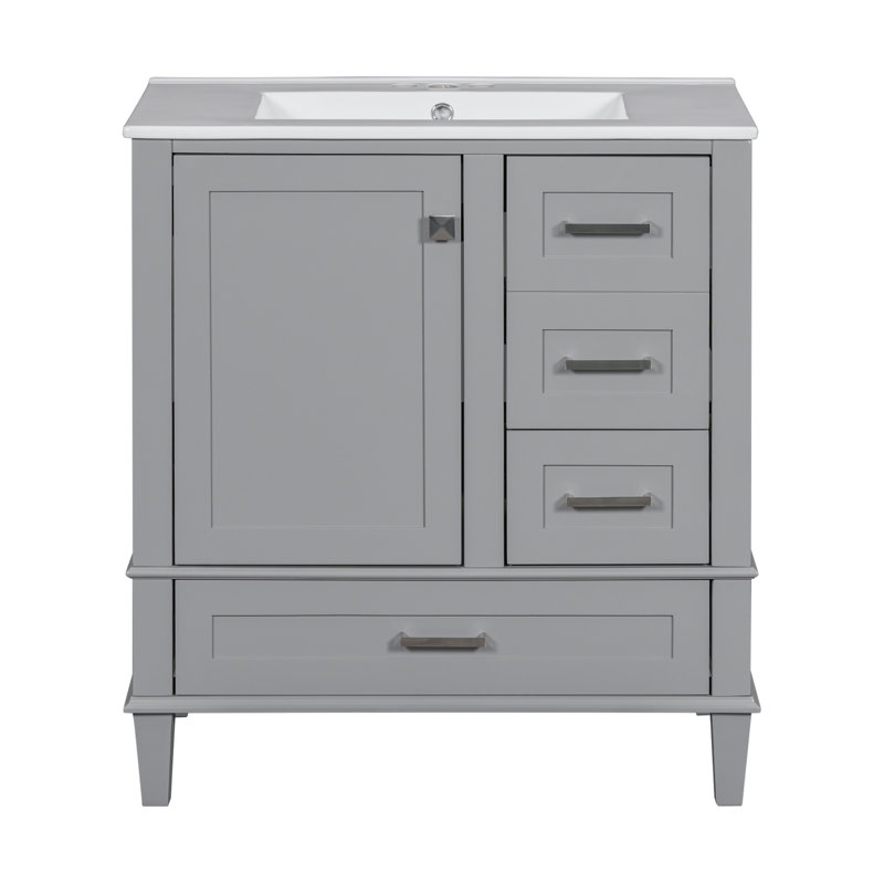 Meuble-lavabo, ensemble de meuble-lavabo avec lavabo, meuble de rangement pour salle de bain, meuble-lavabo pour la maison, appartement