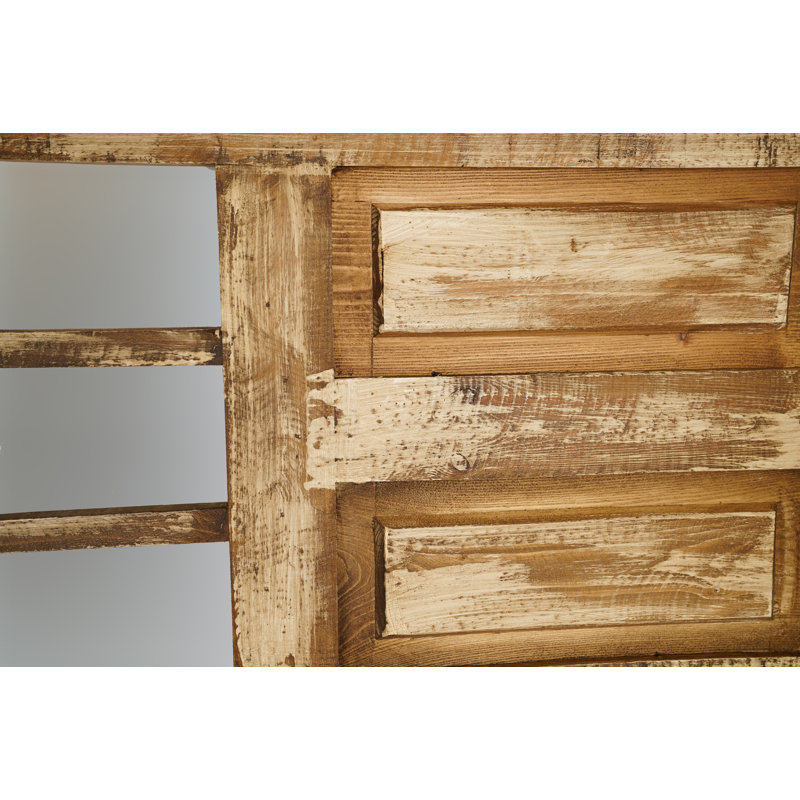 Camarillo Solid Wood Rectangle Mirror, White