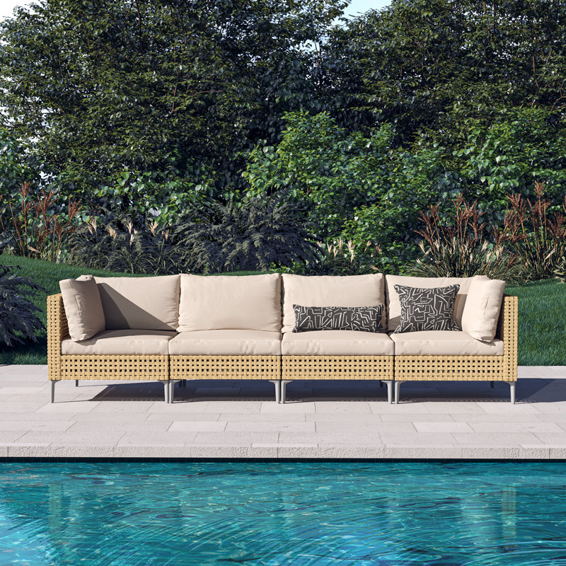 Danube Wicker Outdoor Patio Sectional