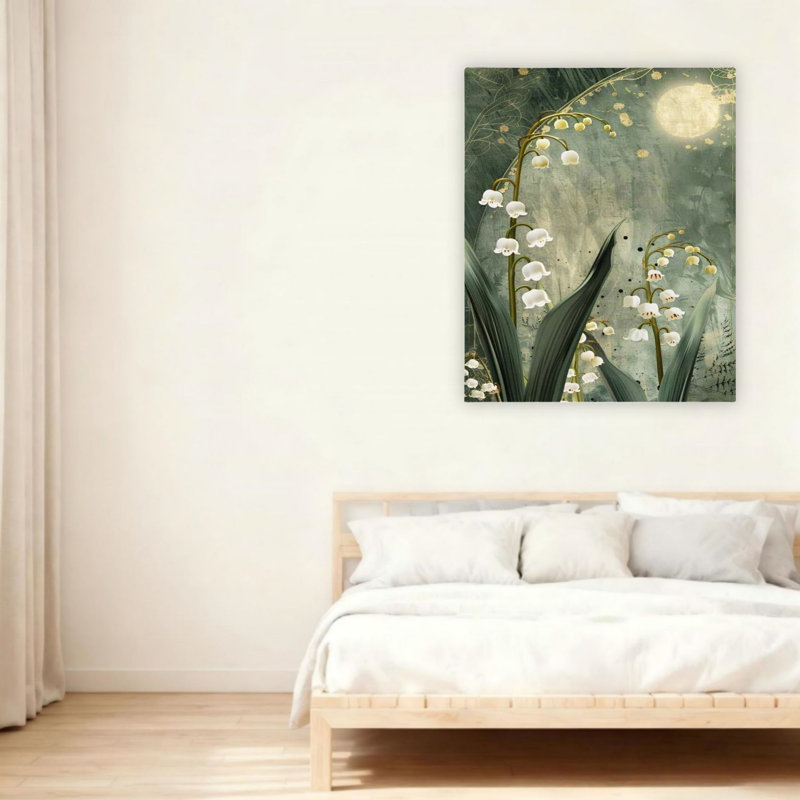 Toile non encadrée 24 po x 36 po Emerald Green Sun