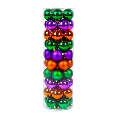 50 Piece Halloween Ball Ornament Set
