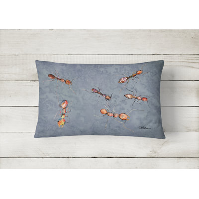 Outdoor Reversible Throw Pillow