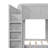 Triple Bunk Bed With Storage Shelves And Hooks, Twin +Twin Over Twin Xl-1062505011
