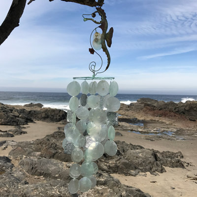 Carillon Seahorse Capiz Breeze