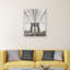 « rétro brooklyn bridge », reproduction d’impression sur toile tendue-866280546