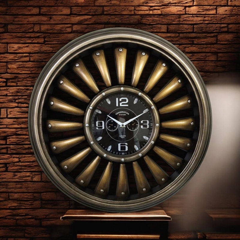 Metal Wall Clock