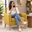 Fauteuil d'appoint rembourré Cristyle-1840298430