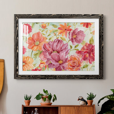 «Summer Sorbet Medley» par J Paul, reproduction d'art sur papier encadrée