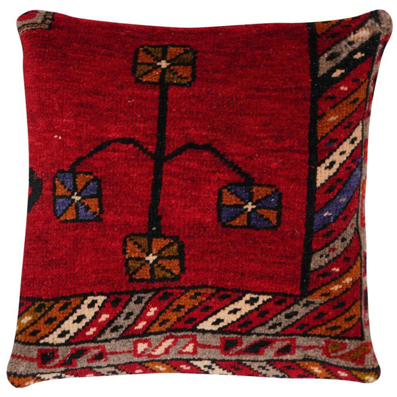 Housse et insert de coussin carré 100% laine