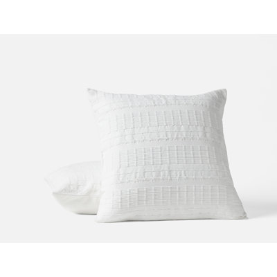 Sea Ridge Organic Cotton Pillow Cover